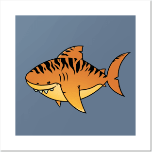 Tiger shark Posters and Art